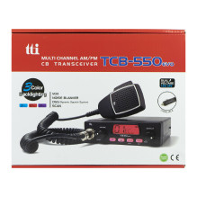 CB TTi TCB-550 EVO radijo stotis su automatiniu triukšmo slopinimu ir VOX funkcija CB TTi TCB-550 EVO radijo stotis su automatiniu triukšmo slopinimu ir VOX funkcija