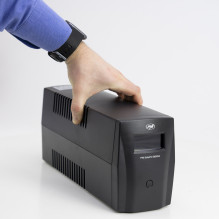 PNPC SafePC E650VA UPS, power 390W, 1.8A, 2 x 230V output, LCD screen PNPC SafePC E650VA UPS, power 390W, 1.8A, 2 x 230V output, LCD screen