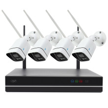 PNI House WiFi660 NVR 8-channel video surveillance kit and 4 outdoor wireless cameras 3Mpx, P2P, IP66