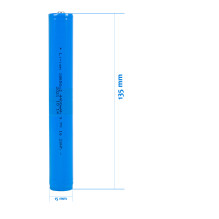 Battery block 18650 PNI 450 3.7V for PNI Adventure F450 flashlights