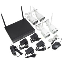 PNI House WiFi660 NVR 8-channel video surveillance kit and 4 outdoor wireless cameras 3Mpx, P2P, IP66