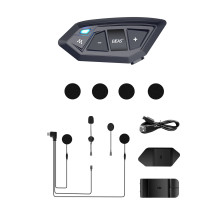 Motociklo ryšio sistema PNI BTH02 Mesh uždaram arba atviram šalmui, daugiausia 20 vartotojų, IP67, „Bluetooth 5.1“ Motociklo ryšio sistema PNI BTH02 Mesh uždaram arba atviram šalmui, daugiausia 20 vartotojų, IP67, „Bluetooth 5.1“
