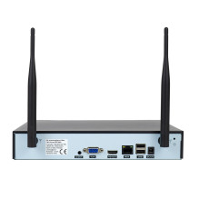 PNI House WiFi660 NVR vaizdo stebėjimo rinkinio paketas, 8 kanalai ir 8 belaidės lauko kameros, 3MP, P2P, IP66