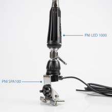 CB PNI LED 1000 folding antenna, 100 cm long, with cable and fixed butterfly mount, 26-30 MHz, 300 Watt, illuminates dur CB PNI LED 1000 folding antenna, 100 cm long, with cable and fixed butterfly mount, 26-30 MHz, 300 Watt, illuminates dur