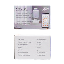 PNI CT24 Smart Thermostatic Head for Radiator, Tuya Smart Mobile App