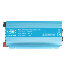 Įtampos keitiklis PNI SP3024 24 V maitinimo šaltinis, 230 V išvestis, 3000 W gryna sinusoidė