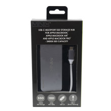 „Minix NEO-S2GR“ USB-C miniporto adapteris su 240 GB SSD disku, HDMI, USB Type-C, 2 x USB 3.0 „Minix NEO-S2GR“ USB-C miniporto adapteris su 240 GB SSD disku, HDMI, USB Type-C, 2 x USB 3.0