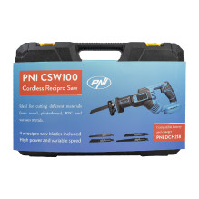 Alternative electric saw PNI CSW100 without battery, 4 blades included