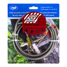Security cable with PNI Smart Lock for PNI 400C, 350C, 280C hunting cameras Security cable with PNI Smart Lock for PNI 400C, 350C, 280C hunting cameras