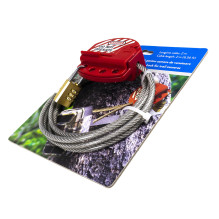 Apsauginis kabelis su „PNI Smart Lock“, skirtas PNI 400C, 350C, 280C medžioklės kameroms Apsauginis kabelis su „PNI Smart Lock“, skirtas PNI 400C, 350C, 280C medžioklės kameroms