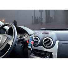 Silvercloud Easy Drive 13 mobile phone support for ventilation grid Silvercloud Easy Drive 13 mobile phone support for ventilation grid