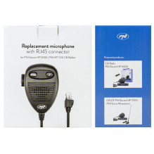 Replacement microphone for CB radio stations PNI Escort HP 6500, PNI Escort HP 7120 Replacement microphone for CB radio stations PNI Escort HP 6500, PNI Escort HP 7120