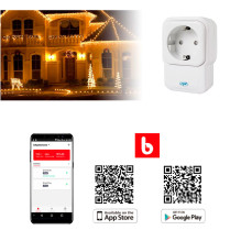 Išmanus lizdas su kartotuvu ir pritemdymu PNI SmartHome SM441R ĮJUNGIMAS / IŠJUNGIMAS bet kuriame elektros įrenginyje pe Išmanus lizdas su kartotuvu ir pritemdymu PNI SmartHome SM441R ĮJUNGIMAS / IŠJUNGIMAS bet kuriame elektros įrenginyje pe
