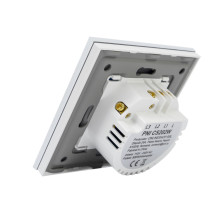Ladder head switch and double cross head switch with PNI CS202W glass touch, white with LED indicator, 800W / switch Ladder head switch and double cross head switch with PNI CS202W glass touch, white with LED indicator, 800W / switch