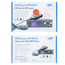 CB and MP3 PNI Escort HP 8500 ASQ radio station includes HS81 and HS71 headphones CB and MP3 PNI Escort HP 8500 ASQ radio station includes HS81 and HS71 headphones