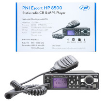 CB and MP3 PNI Escort HP 8500 ASQ radio station includes HS81 and HS71 headphones CB and MP3 PNI Escort HP 8500 ASQ radio station includes HS81 and HS71 headphones
