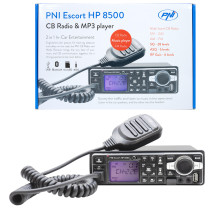 CB and MP3 PNI Escort HP 8500 ASQ radio station includes HS81 and HS71 headphones CB and MP3 PNI Escort HP 8500 ASQ radio station includes HS81 and HS71 headphones