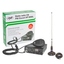 CB PNI ESCORT HP 8000L ASQ radijo stoties rinkinys + CB PNI ML160 antena su magnetu CB PNI ESCORT HP 8000L ASQ radijo stoties rinkinys + CB PNI ML160 antena su magnetu