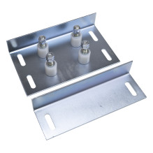 Superior guide with 2 rollers for self-supporting PNI gates