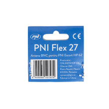 PNI Flex 27 antena, skirta PNI Escort HP 62, 48 cm ilgio, BNC tipo PNI Flex 27 antena, skirta PNI Escort HP 62, 48 cm ilgio, BNC tipo
