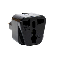 JK-Europos PNI lizdo adapteris, 220 V, juodas