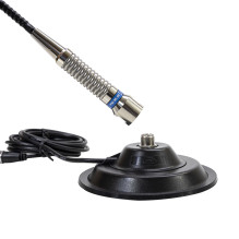 CB antenna PNI ML90 26-30MHz, 75cm, 150W, with magnetic base 145cm included CB antenna PNI ML90 26-30MHz, 75cm, 150W, with magnetic base 145cm included
