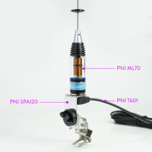 „Bax“ 50 vienetų CB antenų PNI ML70, 70 cm ilgio, 26–30 MHz, 200 W, be priedų