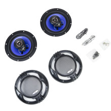 Coaxial car speakers PNI HiFi650, 120W, 16.5 cm, 3 ways, grille included set 2 pcs
