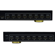 HDMI 1.4 3D 16 prievadų UltraHD 4Kx2K skirstytuvas HDMI 1.4 3D 16 prievadų UltraHD 4Kx2K skirstytuvas