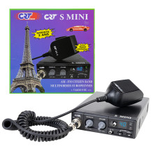 Radio station CB CRT S Mini Dual Voltage, 12 / 24V, 4W, with ASQ, AM-FM Radio station CB CRT S Mini Dual Voltage, 12 / 24V, 4W, with ASQ, AM-FM