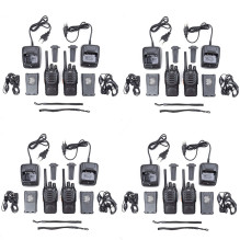 Kit 8 portable radio stations PNI PMR R40 PRO batteries, chargers and headphones included Kit 8 portable radio stations PNI PMR R40 PRO batteries, chargers and headphones included