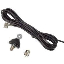 Box 20 pieces CB antennas PNI S75 with butterfly, mount, cable and PL plug