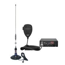 Kit CB radio PNI ESCORT CB 8000L ASQ + CB PNI ML70 antenna Kit CB radio PNI ESCORT CB 8000L ASQ + CB PNI ML70 antenna