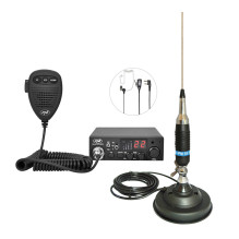 CB radijo stotis PNI ESCORT HP 8001L ASQ + HS81 ausinės + CB PNI S9 antena su magnetu CB radijo stotis PNI ESCORT HP 8001L ASQ + HS81 ausinės + CB PNI S9 antena su magnetu