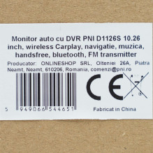 Automobilio monitorius su...