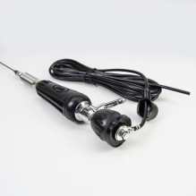 „Bax“ 30 dalių CB antenos PNI LED 1000 sulankstomos, 80 cm ilgio, su kabeliu ir fiksuotu drugelio laikikliu, 26–30 MHz, 