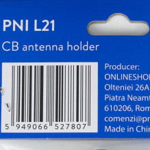 PNI L21 metal support for mounting the CB radio antenna PNI L21 metal support for mounting the CB radio antenna