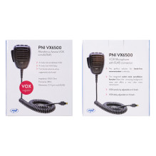 PNI VX6500 microphone with VOX function, with RJ45 jack, for CB PNI HP 6500 and PNI HP 7120 CB radio stations PNI VX6500 microphone with VOX function, with RJ45 jack, for CB PNI HP 6500 and PNI HP 7120 CB radio stations