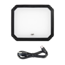 PNI LW10 10W LED darbo lempa, nešiojama, įkraunama, su 2 x 18650 4000mAh baterijomis, 6500K, IP54, 700 lm, 2 ryškumo lyg PNI LW10 10W LED darbo lempa, nešiojama, įkraunama, su 2 x 18650 4000mAh baterijomis, 6500K, IP54, 700 lm, 2 ryškumo lyg