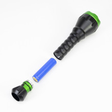 PNI Adventure F750 Green Light aluminum flashlight, LED 10W, 500 lm, up to 850 m, IP44, 4000mAh battery included, chargi PNI Adventure F750 Green Light aluminum flashlight, LED 10W, 500 lm, up to 850 m, IP44, 4000mAh battery included, chargi