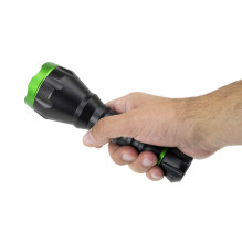 PNI Adventure F750 žalios šviesos aliuminio žibintuvėlis, LED 10W, 500 lm, iki 850 m, IP44, 4000mAh baterija komplekte, PNI Adventure F750 žalios šviesos aliuminio žibintuvėlis, LED 10W, 500 lm, iki 850 m, IP44, 4000mAh baterija komplekte,