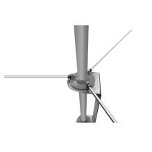 Base antenna PNI DBA27, 26-28 MHz, 620 cm, connector SO-239, 5 elements, for buildings Base antenna PNI DBA27, 26-28 MHz, 620 cm, connector SO-239, 5 elements, for buildings