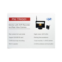 PNI TRK501 Wireless LCD Reversing Camera & Monitor with DVR Function, Micro SD Card Slot, IR LEDs, for Truck PNI TRK501 Wireless LCD Reversing Camera & Monitor with DVR Function, Micro SD Card Slot, IR LEDs, for Truck