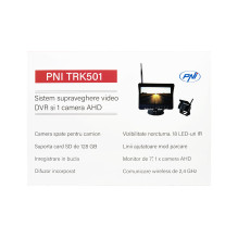PNI TRK501 Wireless LCD Reversing Camera & Monitor with DVR Function, Micro SD Card Slot, IR LEDs, for Truck PNI TRK501 Wireless LCD Reversing Camera & Monitor with DVR Function, Micro SD Card Slot, IR LEDs, for Truck