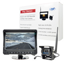 PNI TRK501 Wireless LCD Reversing Camera & Monitor with DVR Function, Micro SD Card Slot, IR LEDs, for Truck PNI TRK501 Wireless LCD Reversing Camera & Monitor with DVR Function, Micro SD Card Slot, IR LEDs, for Truck