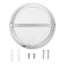 PNI D-Light CL2424 24W LED lubinis šviestuvas, apvalus 29 cm, 2700K, 230V maitinimo šaltinis, 2640 lm, šiltai baltas