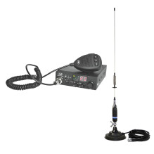 CB PNI ESCORT HP 8000L ASQ radijo stotis + CB PNI S75 antena su magnetu CB PNI ESCORT HP 8000L ASQ radijo stotis + CB PNI S75 antena su magnetu