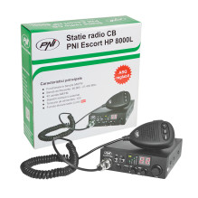 CB PNI eskorto radijo rinkinys HP 8000L ASQ + CB PNI S75 antena su kabeliu ir fiksuotu laikikliu CB PNI eskorto radijo rinkinys HP 8000L ASQ + CB PNI S75 antena su kabeliu ir fiksuotu laikikliu