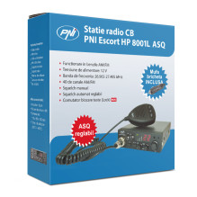 CB PNI ESCORT HP 8001L ASQ radio station pack + CB PNI S75 antenna with cable and fixed mount CB PNI ESCORT HP 8001L ASQ radio station pack + CB PNI S75 antenna with cable and fixed mount