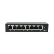 Switch PNI SW08 with 8 ports 10 / 100Mbps metal case Switch PNI SW08 with 8 ports 10 / 100Mbps metal case